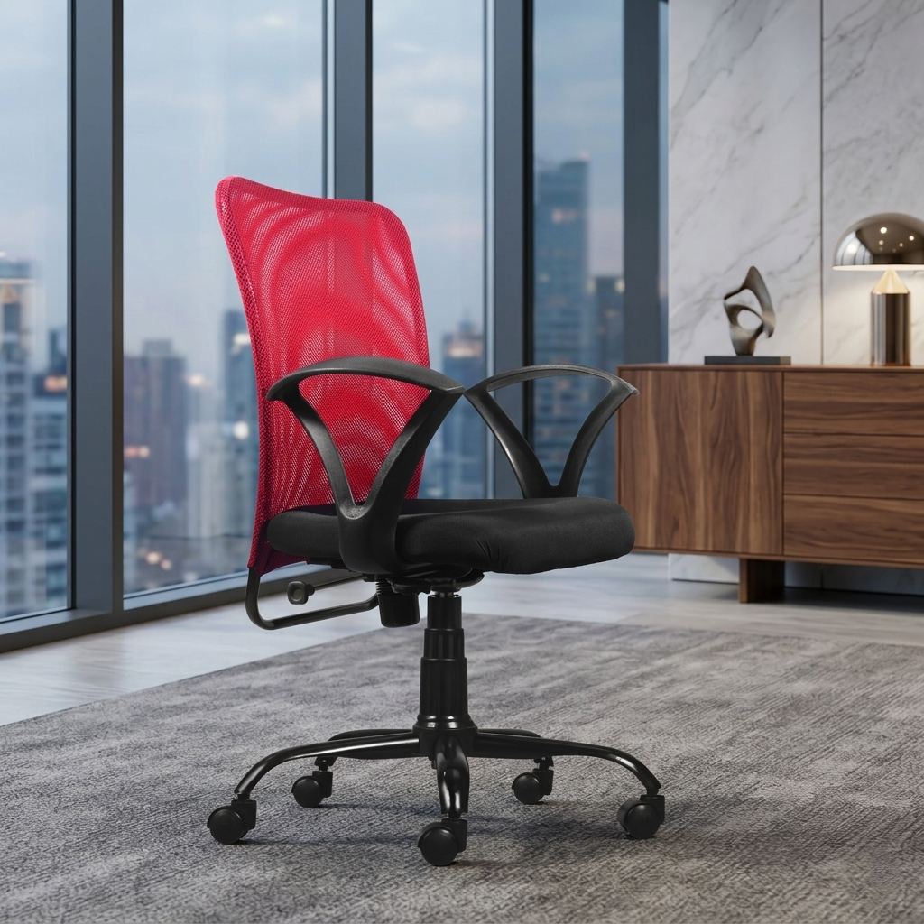 Sigma Mesh Mid Back Office Chair