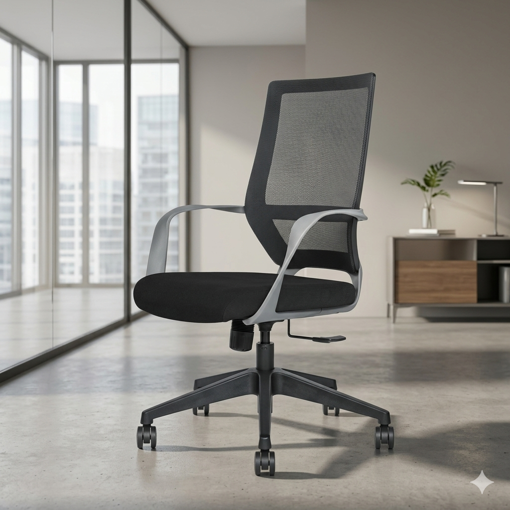 Finch Mesh Mid-Back Office Chair