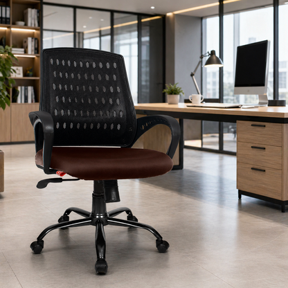 Core Mesh Mid-Back Ergonomic Office Chair (Blazia)