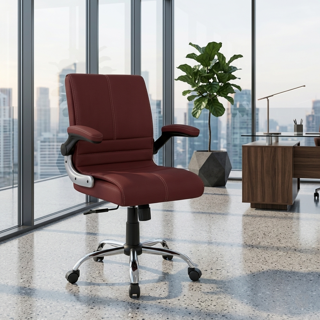 Iron Premium Leatherette with 3 years Parts Replacement warranty