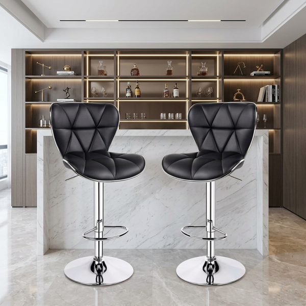 Imperio Bar Chair for Home Kitchen with Footrest  3 years warranty