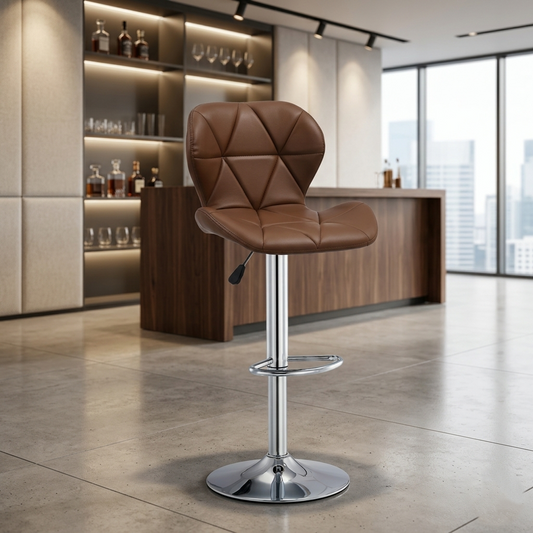 Paris Bar Chair for Home Kitchen with Footrest  3 years warranty