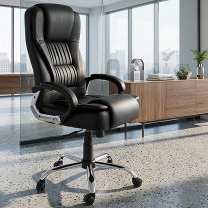 Elite Premium Leatherette with 3 years Parts Replacement warranty