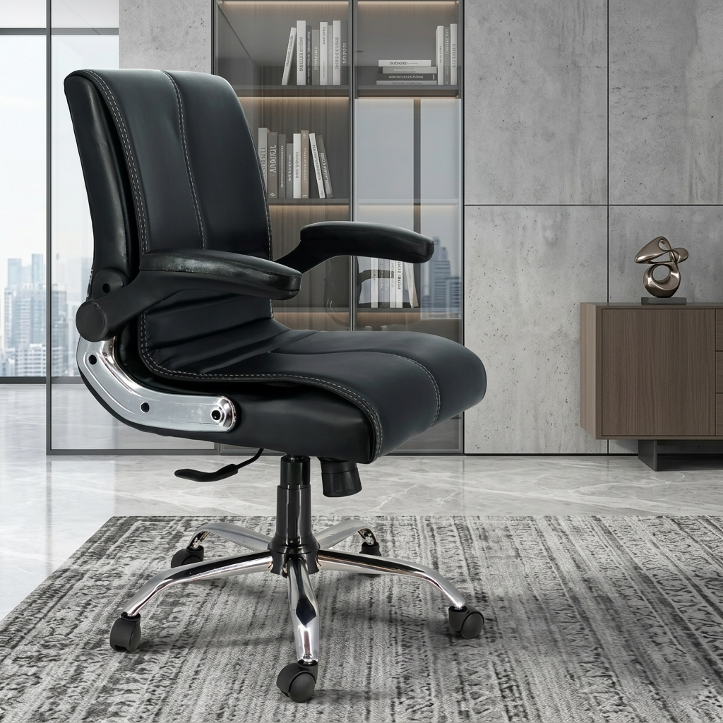 Iron Premium Leatherette with 3 years Parts Replacement warranty