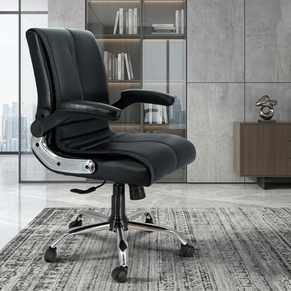 Iron Premium Leatherette with 3 years Parts Replacement warranty