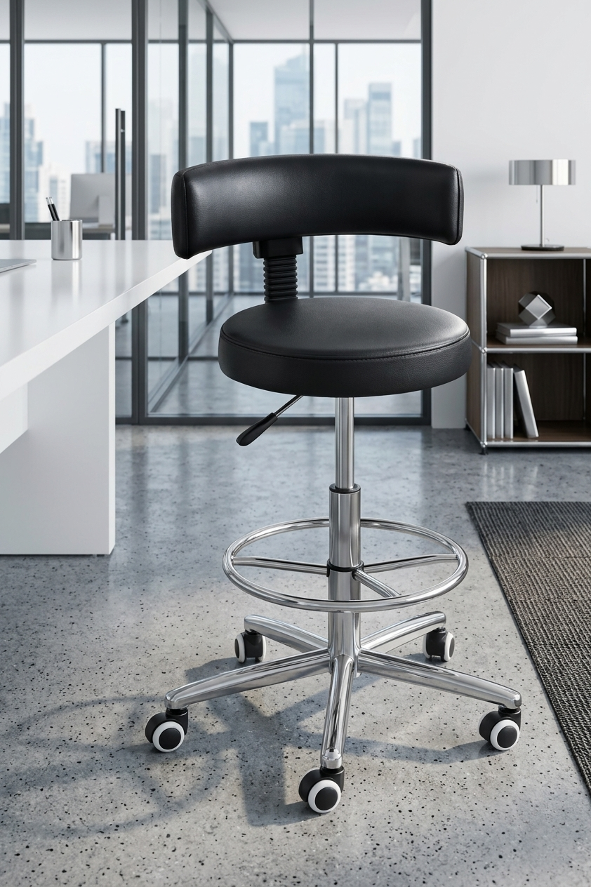 Apex Revolving Stool with 3 years Parts Replacement warranty