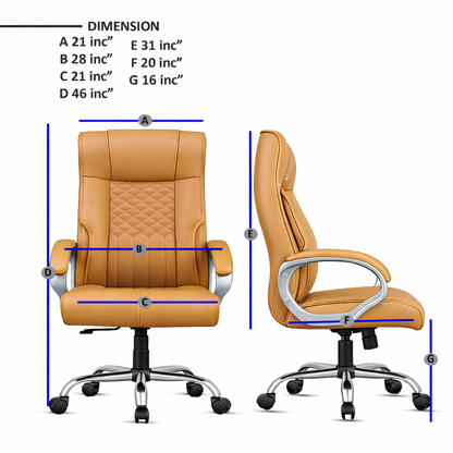 Avenue Premium Leatherette with 3 years Parts Replacement warranty