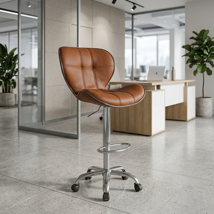 Fusion Revolving Stool with 3 years Parts Replacement warranty