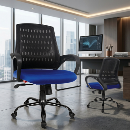 Core Mesh Mid-Back Ergonomic Office Chair (Blazia)