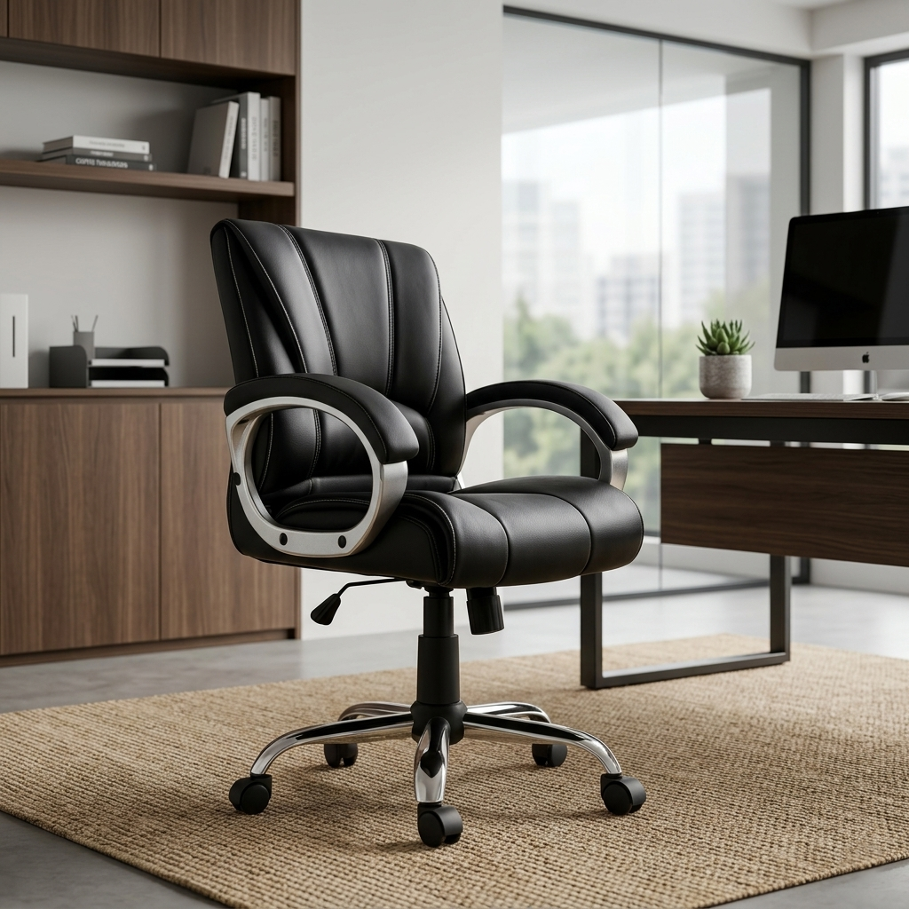Cyber Premium Leatherette with 3 years Parts Replacement warranty