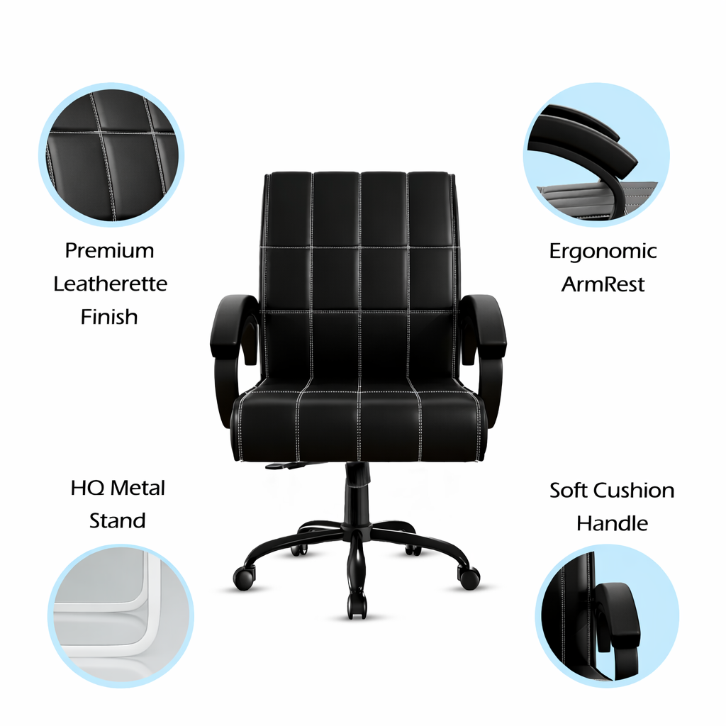 Horizon Premium Leatherette with 3 years Parts Replacement warranty