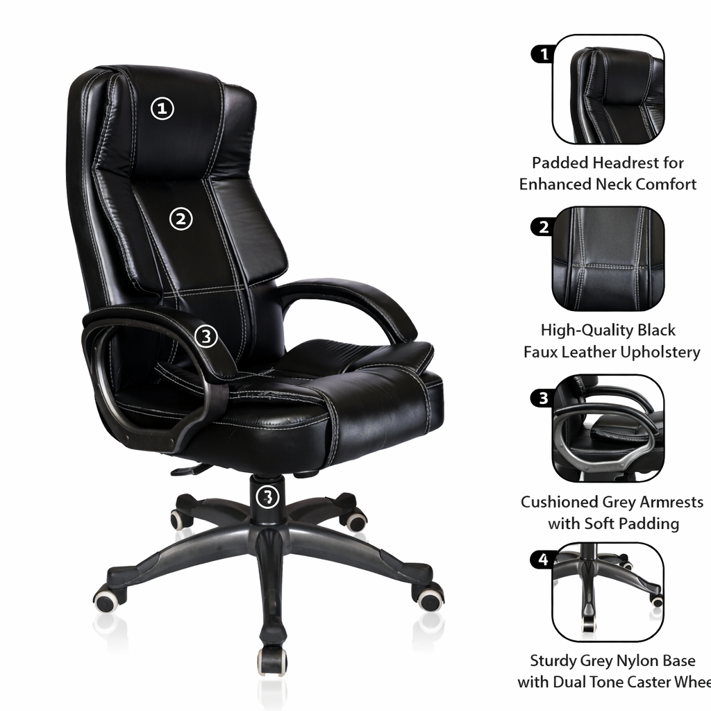 CR35 Premium Leatherette with 3 years Parts Replacement warranty