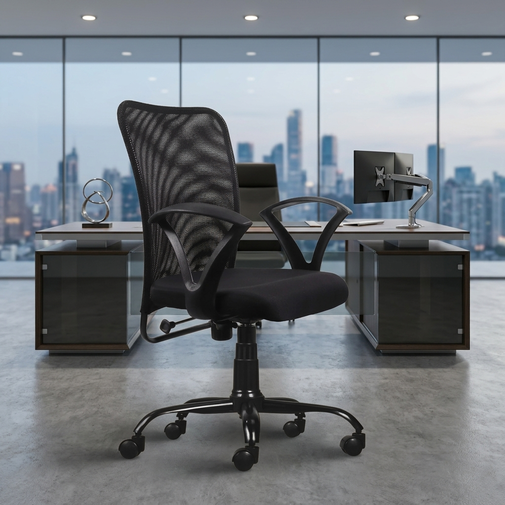 Sigma Mesh Mid Back Office Chair