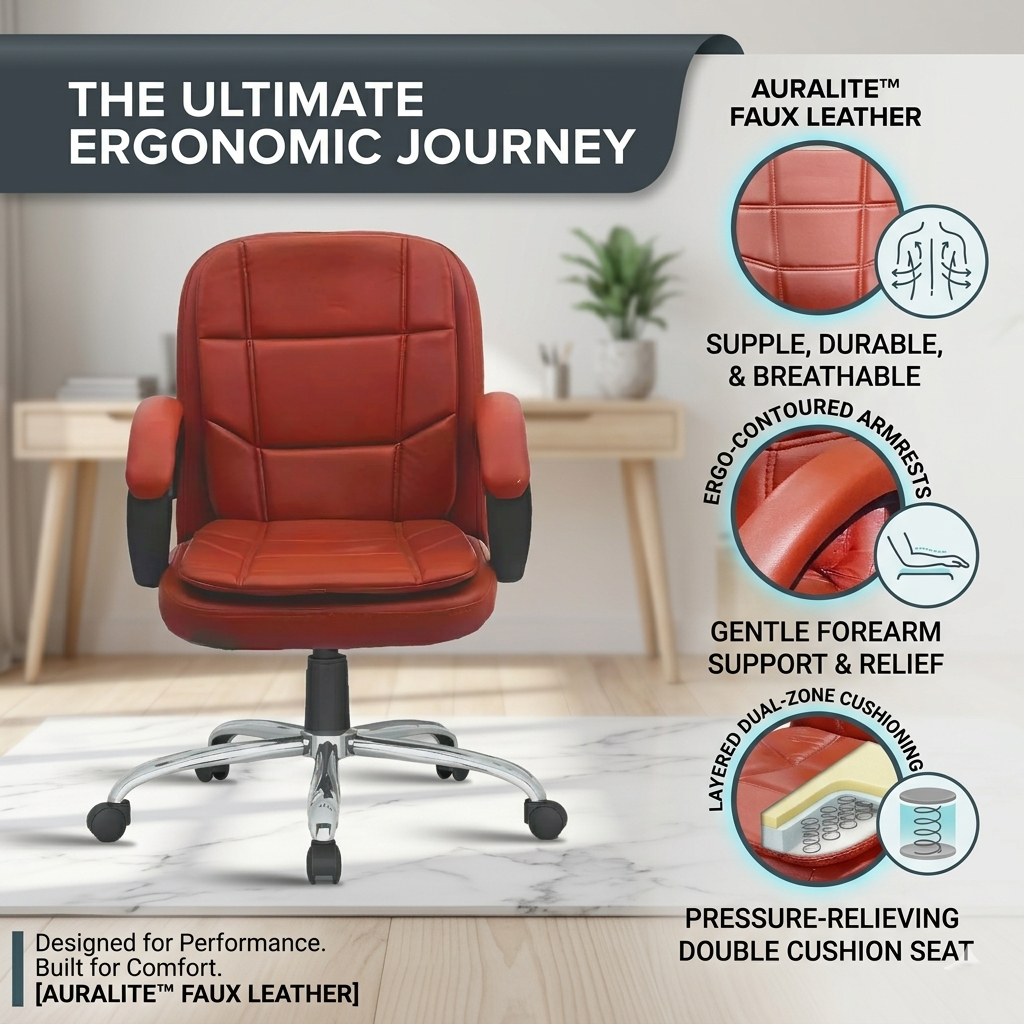 CR31 Premium Leatherette with 3 years Parts Replacement warranty