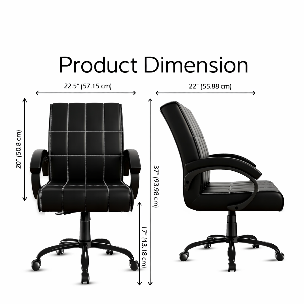 Horizon Premium Leatherette with 3 years Parts Replacement warranty