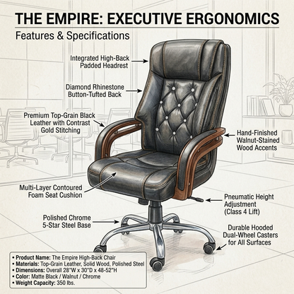 Luxe Premium Leatherette with 3 years Parts Replacement warranty