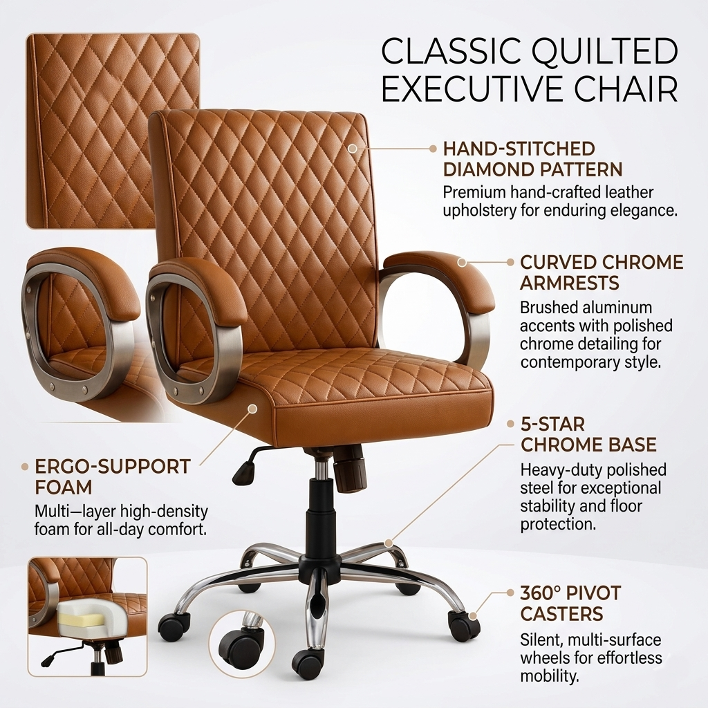 Aeris Premium Leatherette with 3 years Parts Replacement warranty
