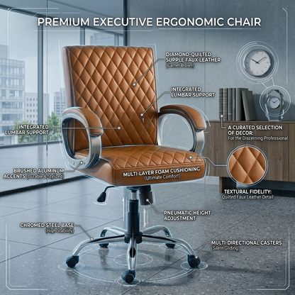 Aeris Premium Leatherette with 3 years Parts Replacement warranty