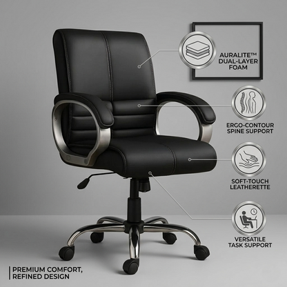CR30 Premium Leatherette with 3 years Parts Replacement warranty