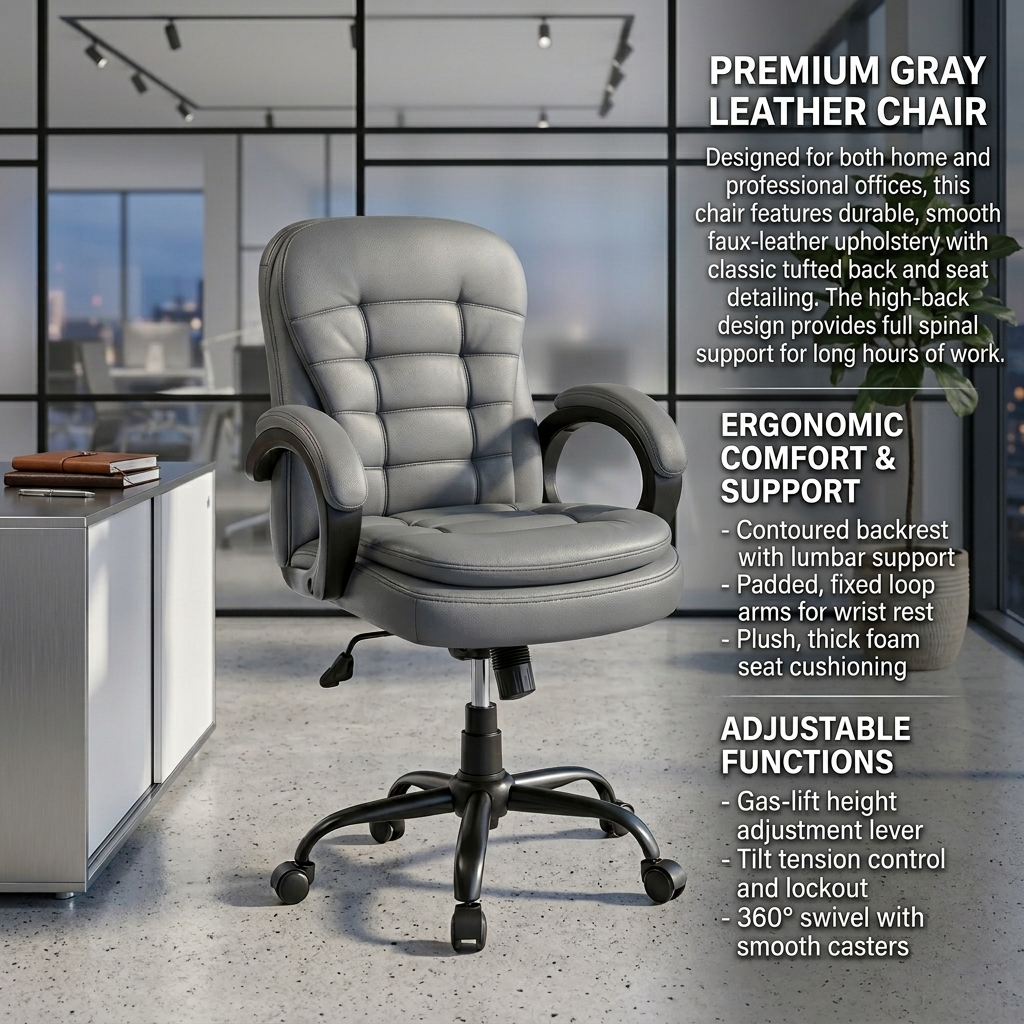 Techno Premium Leatherette with 3 years Parts Replacement warranty