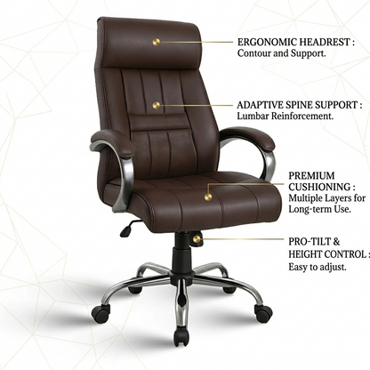 CR34 Premium Leatherette with 3 years Parts Replacement warranty