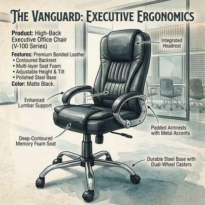 Elite Premium Leatherette with 3 years Parts Replacement warranty