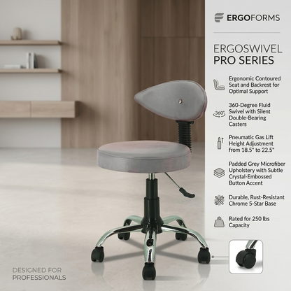 Rio Revolving Stool with 3 years Parts Replacement warranty