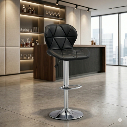 Paris Bar Chair for Home Kitchen with Footrest  3 years warranty