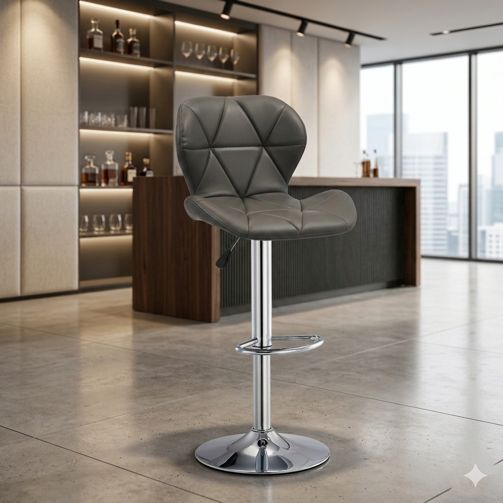 Paris Bar Chair for Home Kitchen with Footrest  3 years warranty