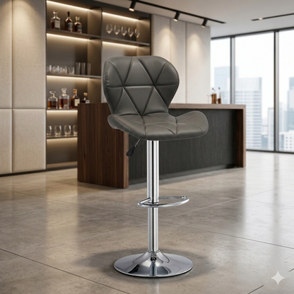 Paris Bar Chair for Home Kitchen with Footrest  3 years warranty